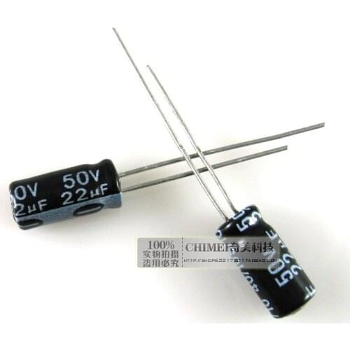 Electrolytic capacitor 50V 22UF capacitor