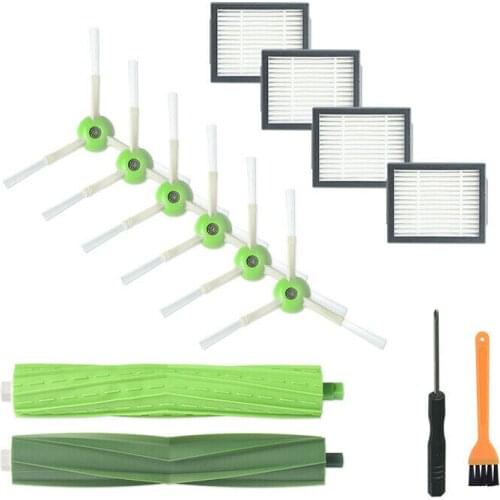 Brush+Filter+Tool Vacuum Cleaner Replacement Repair Accessories Set 13Pcs For iRobot Roomba i7 i7+/i7 Plus E5 E6