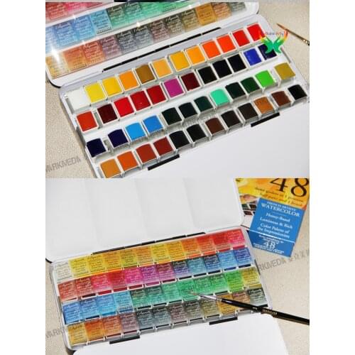 Imported Sennelier Watercolor, Master Honey Solid,6/8/12/24 Color Set, Oil Painting Watercolor, suitable for art students