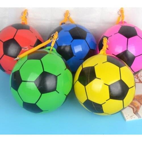 PVC Football - Beach Ball Inflatable Plastic Net Sports Training Soft Soccer Pool Summer Party For Kid Toys Christmas Halloween