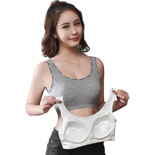 Bottoming vest high quality Beautiful back female wrapped chest rib tube top sports bra ladies yoga