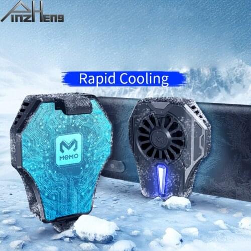 PINZHENG Mobile Phone Cooling Universal Semiconductor Radiator Phone Rechargeable Cooler Fan Game Pad Stand Radiator Mute Fan