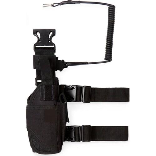 Right Drop Leg Adjustable Tactical Army Pistol Gun Thigh Holster Pouch Holder Glock 17 19 31 32 Police Glock 19 Accessories