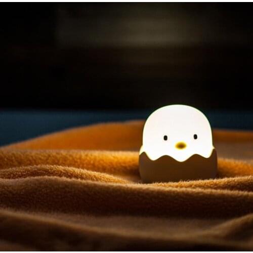Silicone Night Light USB Nightlight Bedroom Touch Control Lamp