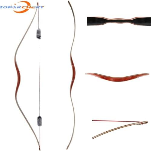 Traditional Archery Bow for Right and Left handed Adult Hunting Bow Outdoor Shooting Practice Bow 30-50lbs