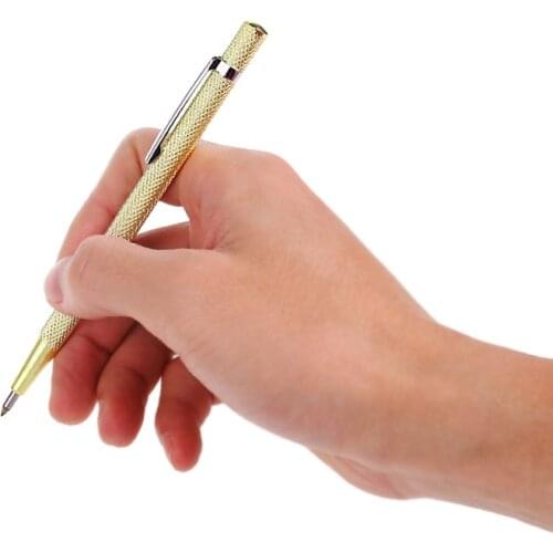 Tungsten Steel Tip Scriber Pen Marking Engraving Tools Metal Shell Lettering