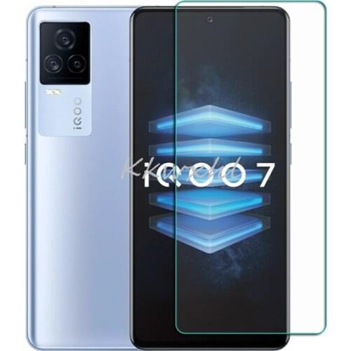 For Vivo iQOO 7 6.62" Screen Protective Tempered Glass ON iQOO7 V2049A Protector Cover Film