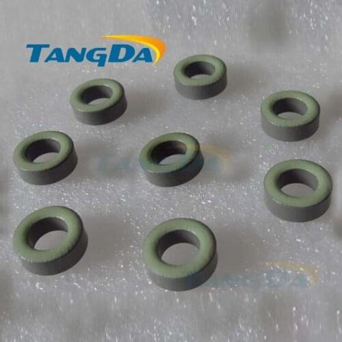 Tangda Iron powder cores T50-28 OD*ID*HT 13*7.5*5 mm 11.5nH/N2 22ue Iron dust core Ferrite Toroid Core toroidal gray green