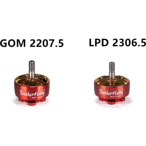 1/4pcs BrotherHobby GOM 2207.5 LPD2306.5 Brushless Motor for RC FPV Fixed Wing Racer Drone RC Models Toys DIY Accessories