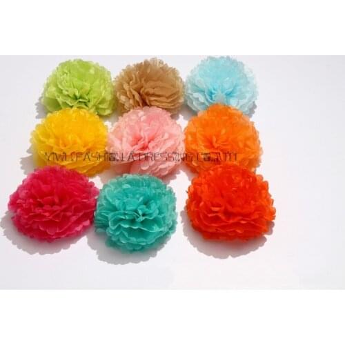 2017 hot sale 18 inch* 20pcs/pack tissue paper pompom for wedding decoration