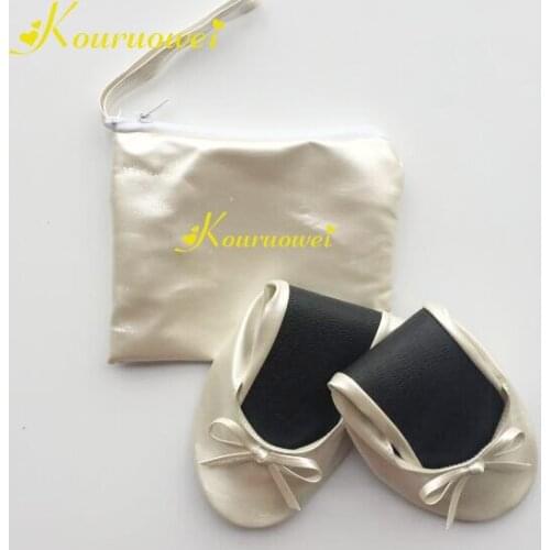 Free Shipping! 2018 popular foldable ballerina shoes in colorful