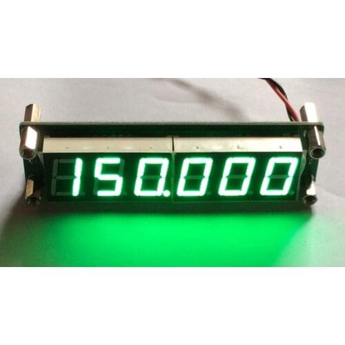 Green color 1MHz~1GHz 6 led RF Signal Frequency Counter Cymometer Tester