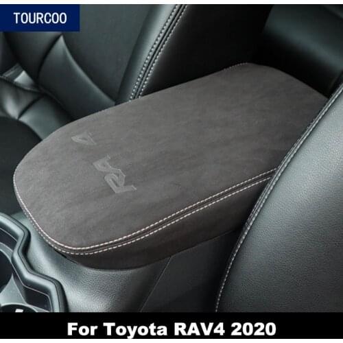 For Toyota RAV4 2020 Center Console Armrest Protective Cover Car Interior Modification Accessories