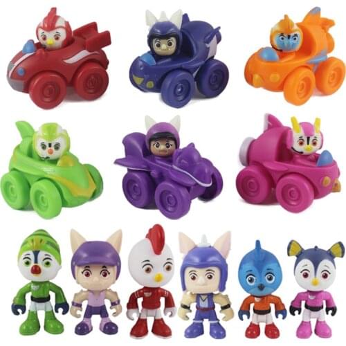 6pcs-12pcs/set Top Wing Action Figure Toys Vehicles Figures Swift, Rod, Penny, Brody Toys Collection Dolls 7cm Kids Gift