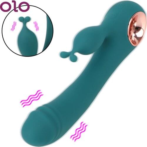 10 Frequency Dildo Rabbit Vibrator G Spot Clitoris Stimulation Female Masturbator Vaginal Anal Massager Sex Toys for Women