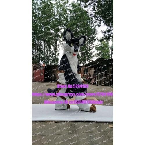 Husky Dog Fox Wolf Fursuit B66 Costume Adult Cartoon Character Outfit Suit Corporate Image Film Theatrical Performances j7u7