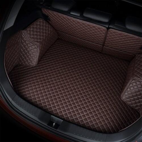 Kalaisike custom car trunk mat for Citroen all models C6 C5 C4 C3-XR Quatre Elysee auto accessories car styling