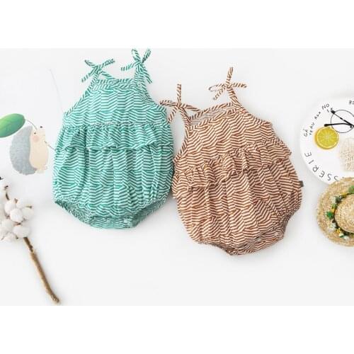 Summer 2020 Girls Baby Bodysuits Infant Wear