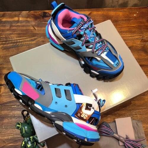 2020 New Arrival Shoes Mens Three-generation Thick-soled Height-increasing Shoes Men and Women Color Matching Casual Sneakers