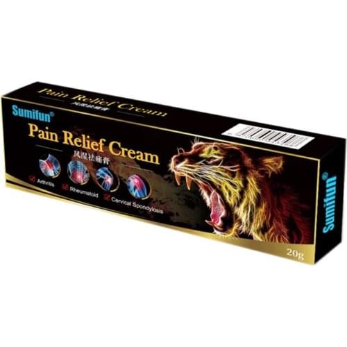 H7JC 20g Natural Herbal Extract Pain Relief Cream Joint Shoulder Muscle Massage Ointment Balm for Arthritis Rheumatoid Cervical