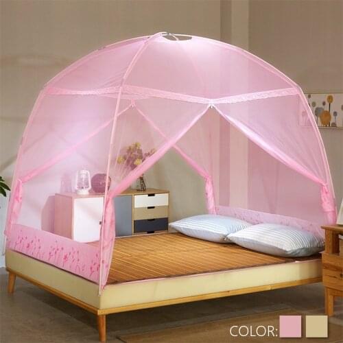New Portable Pop Up Camping Tent Bed Canopy Mosquito Nets Twin Full Queen King Size Anti Mosquito Net