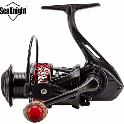 Seaknight Spinning Fishing Reel MORPH 2000/3000 5.2:1 11BB 8/10KG Spinning Wheel C60 Carbon Fiber Body Reel for Fishing