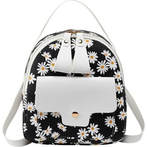 Backpack purse for women shoulder bag Cross body bags casual tote phone PU fashion Ms classic Cute student New Korean version