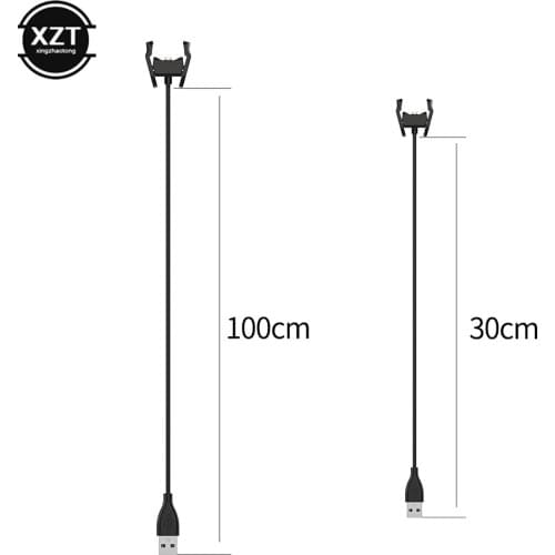 1m 30cm USB Fast Charging Data Cable For Xiaomi Mi Band 4 Smart Watch Power Cable Charger Wire For Mi Band4 Sport Smart Bracelet