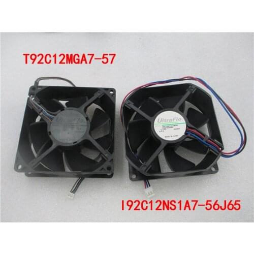 Fan for Nidec UltraFlo T92C12MGA7-57 I92C12NS1A7-56J65 F4001BA00BP 6824RA 9232 92x92x32mm Panasonic PT-AT5000 PT-AT6000