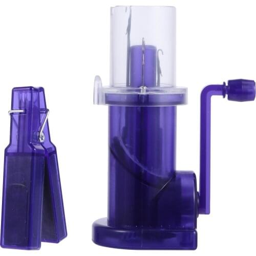 1 Set Hand-operated Rotating DIY Weave Tools Weaving Machine Knitting Machine Knitting Mill