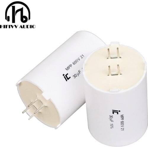 High voltage electron tube power amplifier filter back decoupling capacitor 600V 30UF Power amplifier filter capacitor