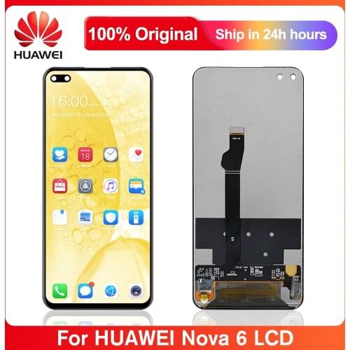 6.57'' LCD For Huawei Honor View 30 V30 LCD Display Touch Screen Digitizer Assembly Parts For Honor Nova 6 LCD