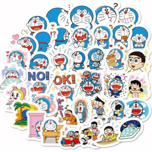 10/40Pcs Cartoon Anime Dora A Dream Graffiti Skateboard Travel Suitcase Phone Laptop Luggage Stickers DIY Kids Girl Toys