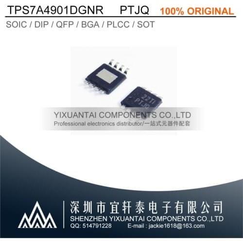 5pcs/lot 10pcs/lot 50pcs/lot Free shipping 100% original TPS7A4901DGNR TPS7A4901 7A4901 PTJQ MSOP8