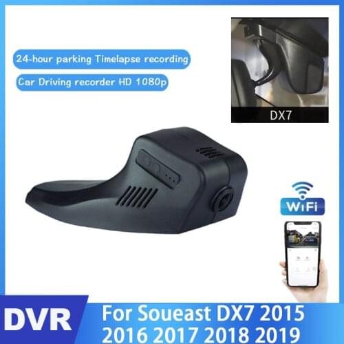 Car DVR Wifi Video Recorder Hidden Dash Camera For Soueast DX7 2015 2016 2017 2018 2019 high quality Night vision Full HD 1080P