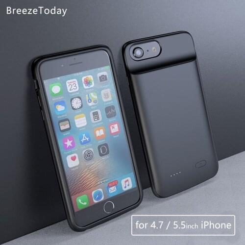 5000mAh Power Case Battery Case For iPhone 6 Plus Battery Case 6s Plus Power Bank 7 Plus 8 Plus Battery Charger Charging Case