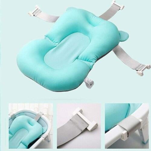 Baby Shower Bath Tub Seat Non-Slip Infant Security Support Baby Child Safety Shower Mat Infant Kids Bath Net Newborn Bathtub