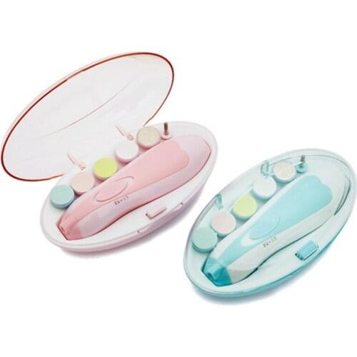 Baby Nail Trimmer Safe Electric Nail Clippers Whisper Quiet Baby Nail File Kit for Newborn Toddler Kid Toes Fingernails J2Y