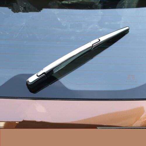 For Nissan X-Trail Tiida Qashqai Tail Chrome Wipers Cover ABS 2014 2015 2016 2017 2018 CA090