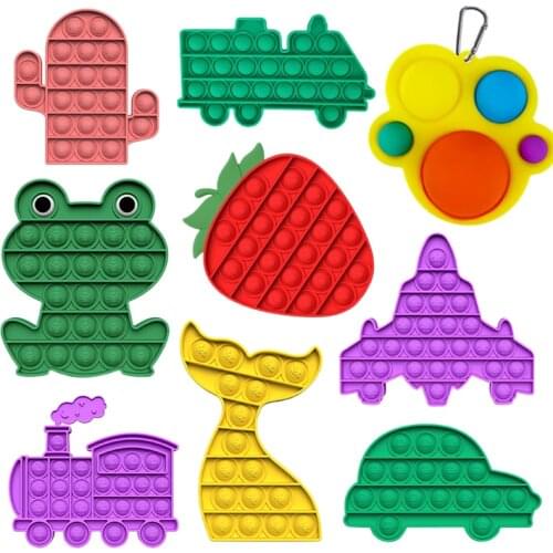 Fidget Toys Pops Simple Dimple drop shipping Antistress Toys Sensory Toy To Relieve Autism Reliver Stress Toys Free Shipping