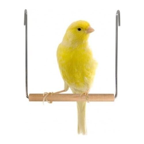 Karlie Wood bird Swings Toy 13 X13X13 CM 477799910 bird, bird supplies, swing, perch, cage, bird cage, avian vitamins