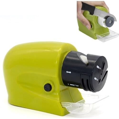 Kitchen Multifunctional Motorized Rotary Whetstone Knife Electric Professional Stone Sharpening Tool Sharpener