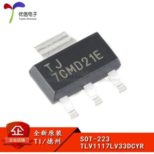 Genuine original TLV1117LV33DCYR SOT-223 1A fixed positive voltage Low-Dropout Regulator