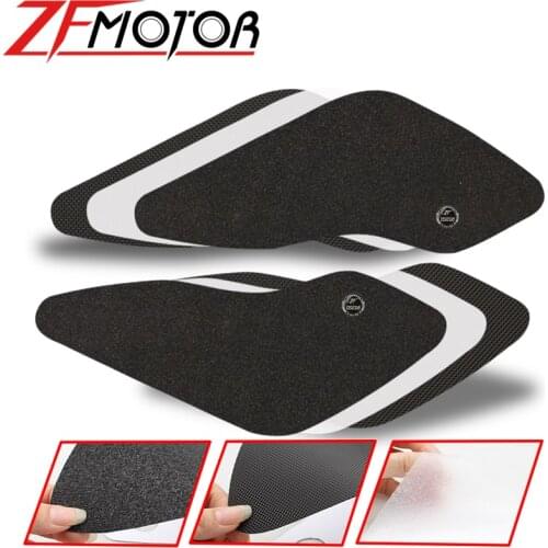Motorcycle Protector Anti slip Fiber Tank Pad tank Side Traction Sticker For Honda CB400 CB 400 SF VTEC 1 2 3 4 1992-2018