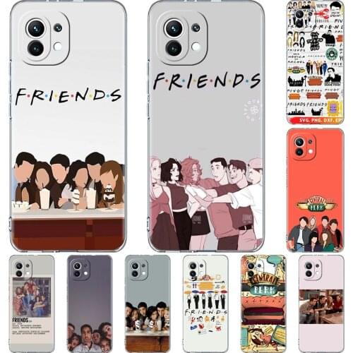 Silicone Phone Case For Xiaomi Mi Poco X3 NFC 10T Pro 11 M3 Note 10 Lite F3 9T F1 11i Clear Soft Back Cover Central Perk Friend