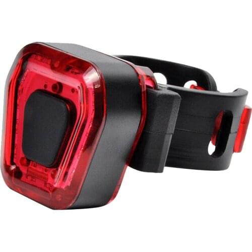 LED USB Rechargeable Bike Tail Light set Bike Tail Light Bicycle Safety light + USB Charging Cable Cycling Remind Rear Lamp 2020