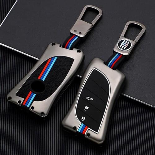 Alloy Luminous Car Key Case Cover For Lexus NX GS RX IS ES GX LX RC UX US 200 250h 350 LS 450H 260h 300H Auto Styling Keyless