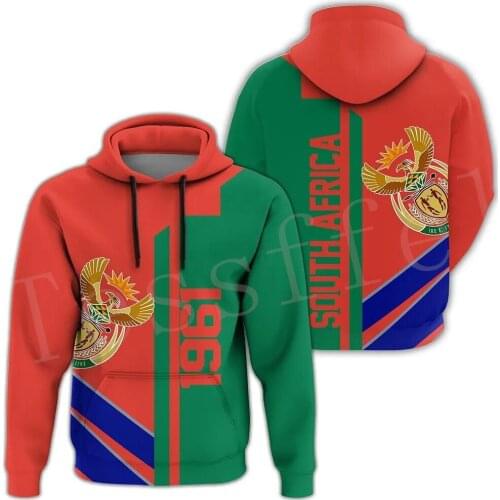 Tessffel NewFashion County Animal South Africa Flag Springbok Harajuku Tracksuit 3DPrint Men/Women Sweatshirts Casual Hoodies 12