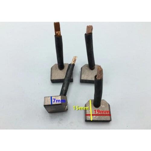 Starter motor carbon brush For Isuzu (Size:7*19*15mm)