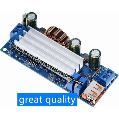 2~24v low voltage dedicated high-power 80W boost module, constant voltage and constant current with USB 18650 lithium battery S4